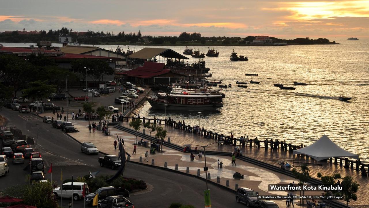 เซ็น รูม เบสิกสตาร์ ซิตี้ คอมเพล็กซ์ Hotel โกตาคินาบาลู ภายนอก รูปภาพ